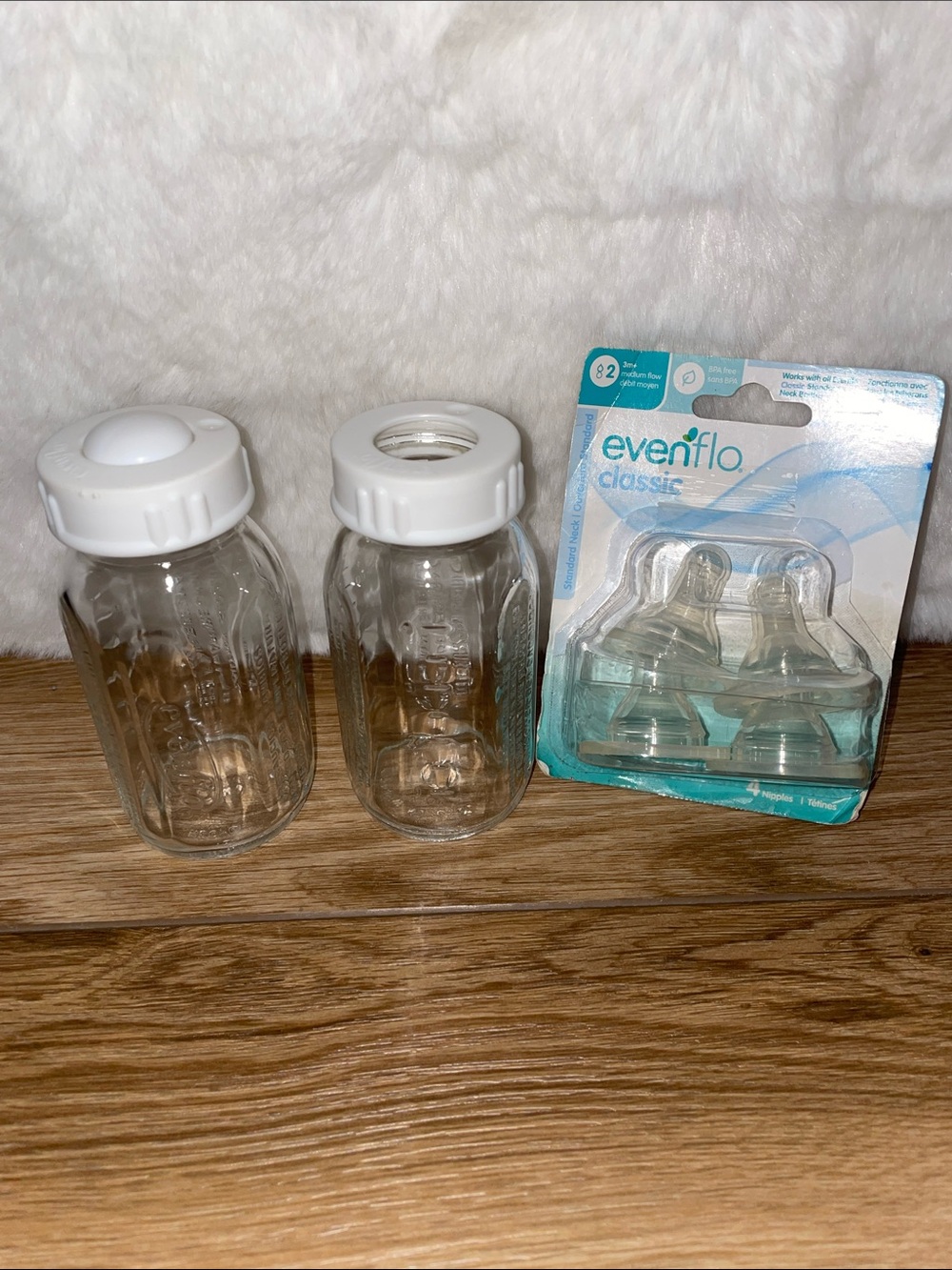 Evenflo Glass Baby Bottles 4oz